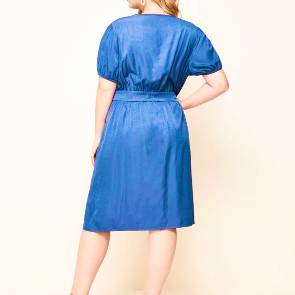 Wrap Ruffle Dress - Picture 2 of 2